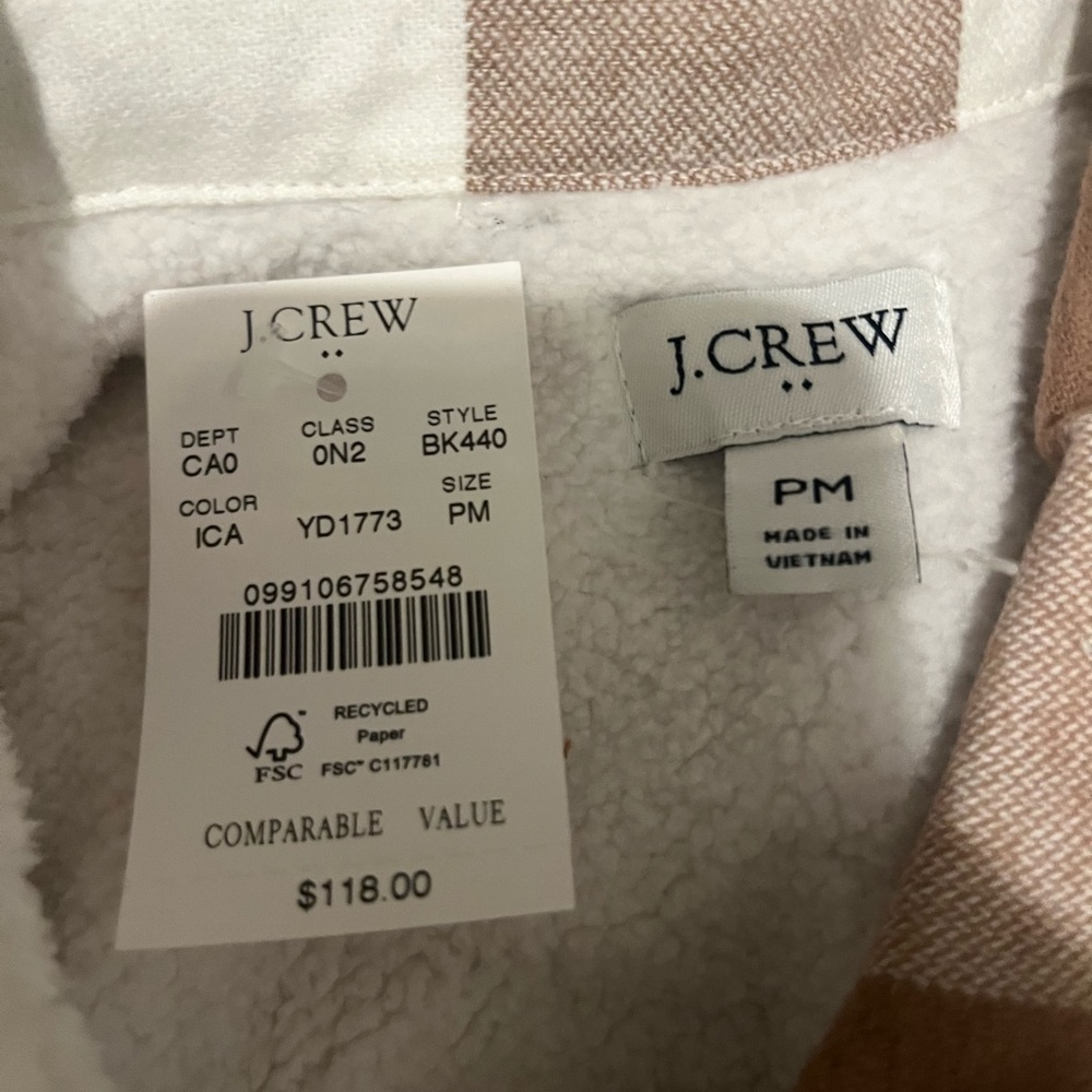 J Crew Shacket - Picture 2 of 2